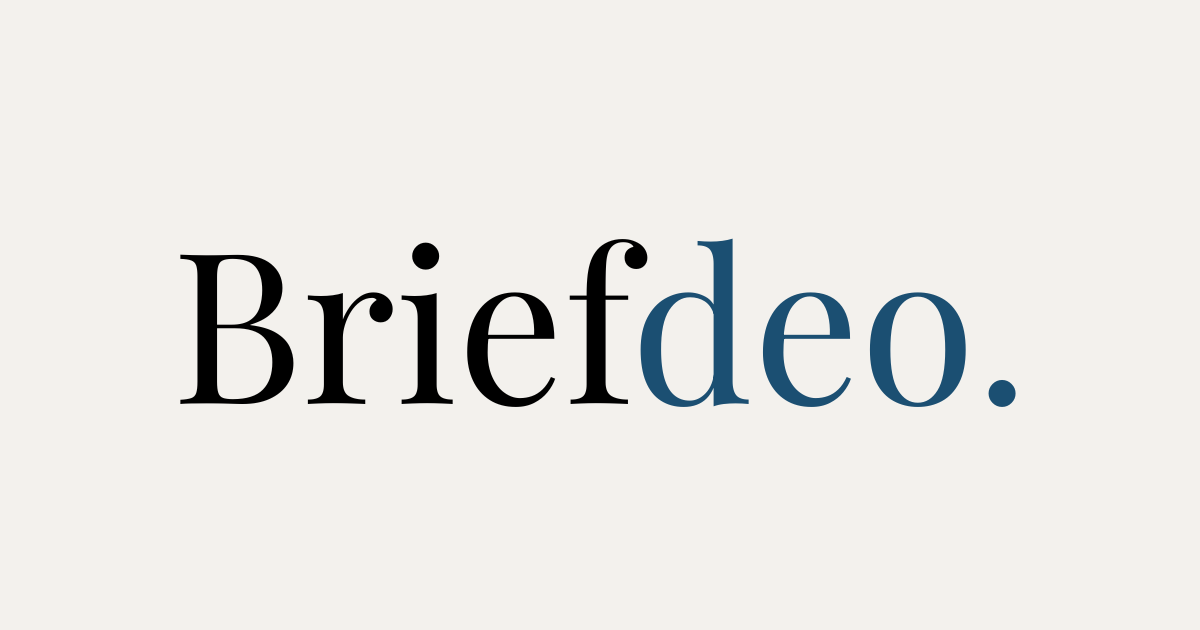 Briefdeo