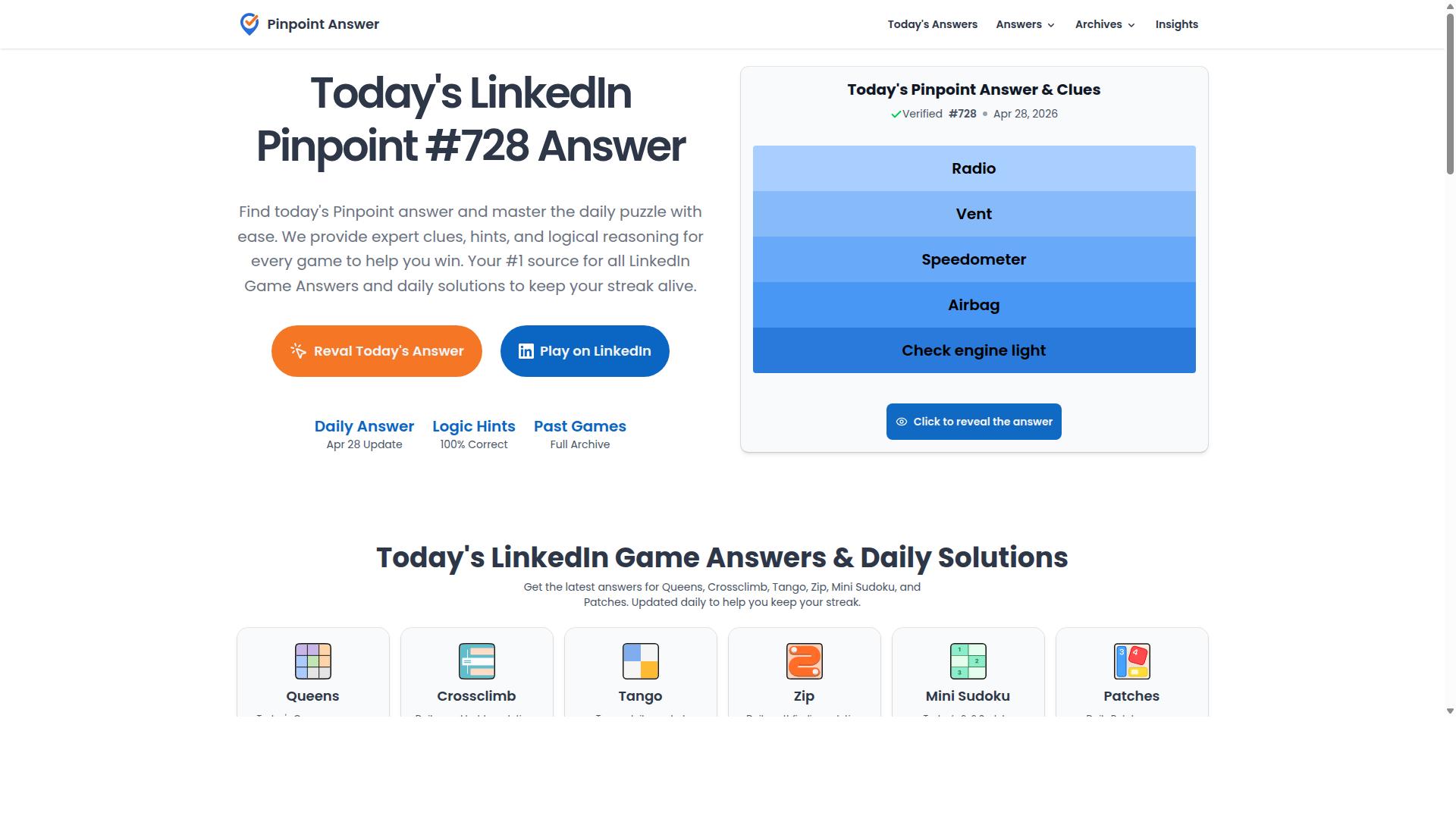 Pin Point Answer Pinpoint Solver Review 2026 - Free Education & Learning | PoweredByAI