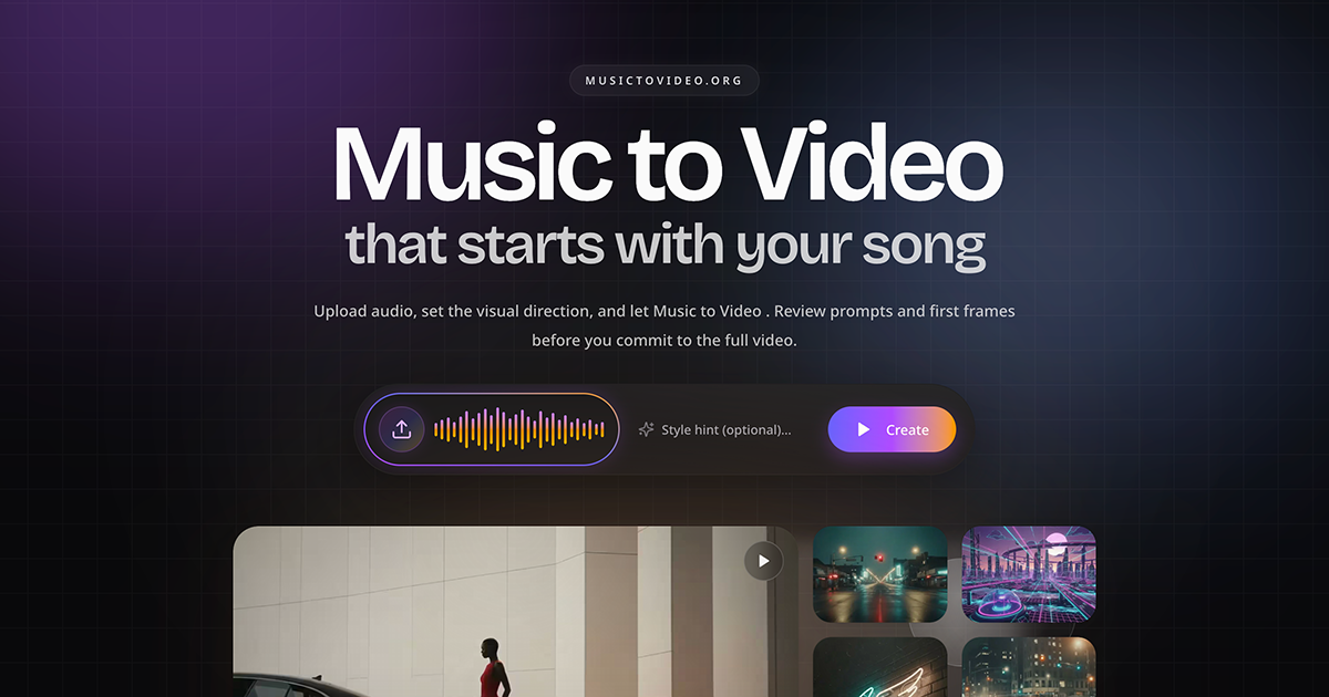 Music to Video