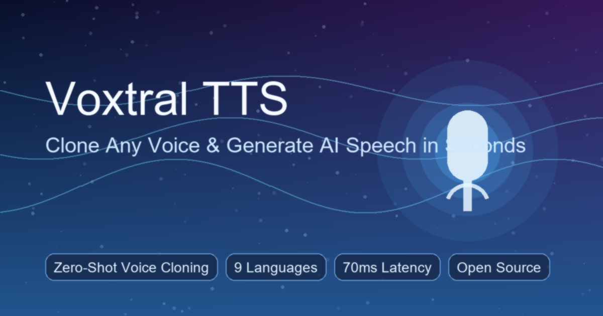 Voxtral TTS